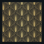 Elegant Art Deco: Vintage Abstract Faux Canvas Print<br><div class="desc">Elegant Art Deco Vintage Background. Seamless Abstract Pattern. Vintage Illustration.
Elegant Art Deco Vintage Pattern,  Perfect for Fashion!
Elegantly Retro Art Deco Pattern - Vintage Chic!
leaf,  background,  pattern,  abstract,  illustration,  flower,  texture,  decor,  fashion,  nature,  vintage,  floral,  retro,  line,  seamless,  geometric,  silhouette,  tropical,  asian,  feather</div>