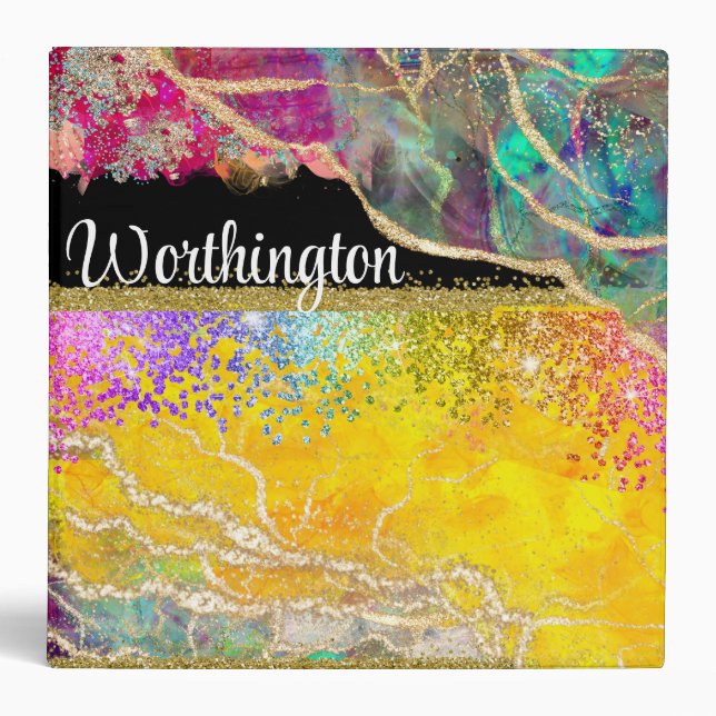 Elegant Artistic Binder (Front)