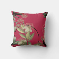 Elegant Artistic Floral Magenta