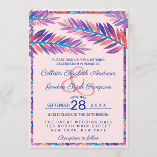 Elegantly You Acrylic Wedding Invitation Set (Invitation + RSVP Card) – Von  Creative Co.