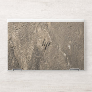 Elegant ash marble HP laptop skin