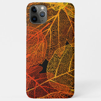 Elegant Autumn Leaves iPhone 11 Pro Max Case