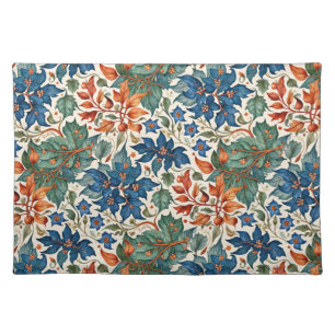 Elegant Autumn Leaves Cloth Placemat