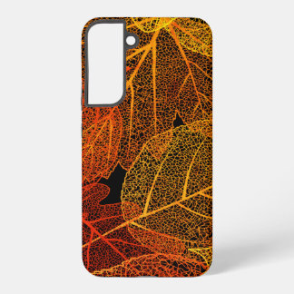 Elegant Autumn Leaves   Samsung Galaxy S22+ Case