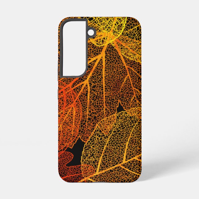Elegant Autumn Leaves   Samsung Galaxy Case (Back)