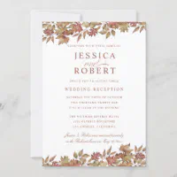 Rustic Farm Wedding Invitations Customizable