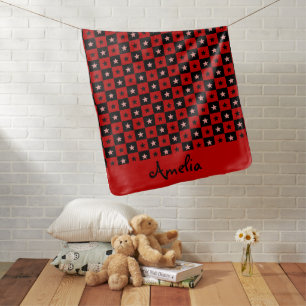 Elegant Baby Girl Great Aunt Personalized Baby Bed Blanket
