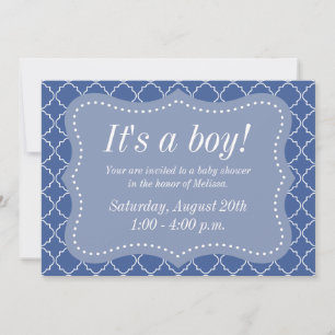 Elegant baby shower invitations for mother to be