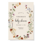 Elegant Baby Shower Welcome Poster