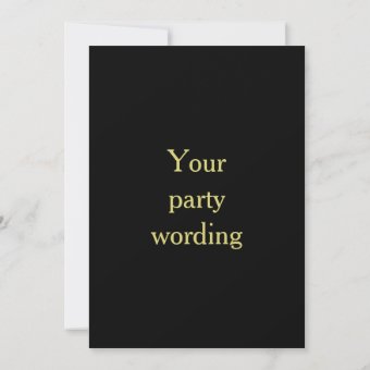 Elegant Bachelor Party Invitation | Zazzle