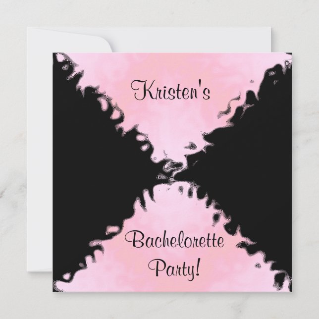 ELEGANT BACHELORETTE PARTY INVITATIONS (Front)