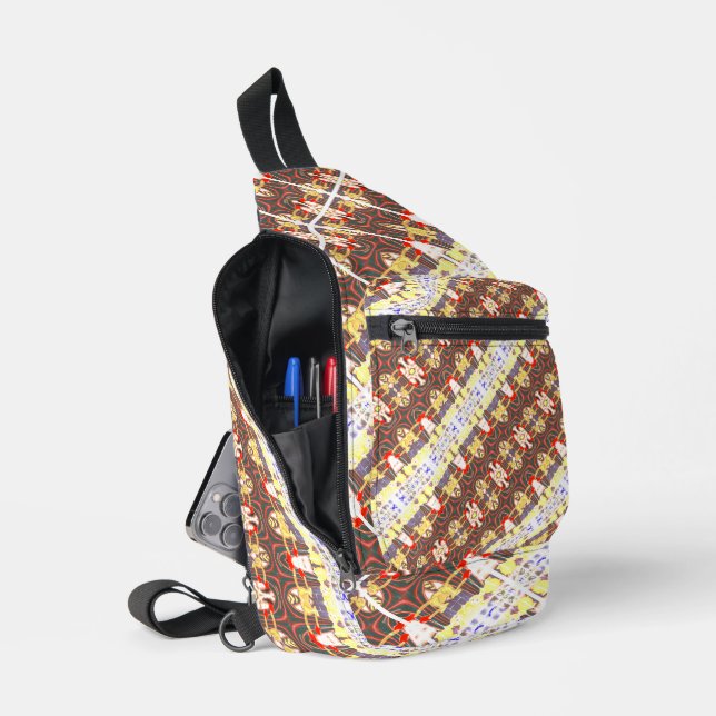 Elegant Backpacks And Sling Bags. Cute kid's Bag.  Sling Bag (Open)