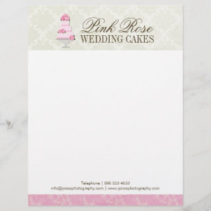 Elegant Bakery Letterhead