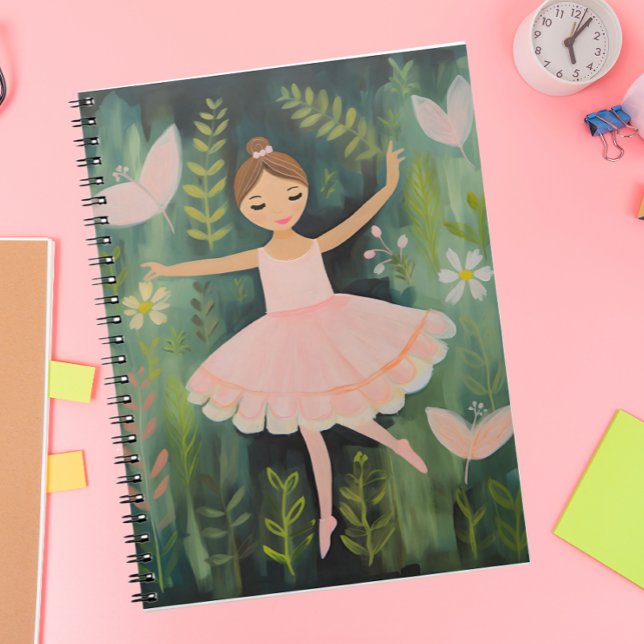 Elegant Ballerina  Notebook (Creator Uploaded)
