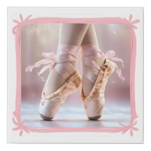 Elegant Ballerina Pointe Shoes