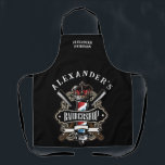 Elegant Barbershop Personalize Apron<br><div class="desc">Apron for you or your employees. Great look for your shop. Really slick!</div>