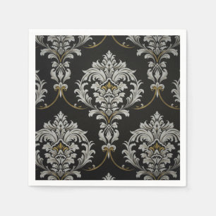 Elegant Baroque Damask Napkins