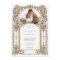 Elegant Baroque Gold Floral Photo Wedding