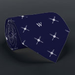 Elegant Baseball Bats Ball Monogram Initials Blue Neck Tie<br><div class="desc">Hit a home run in style with our Baseball Cross and Bats Tie – a distinctive accessory tailored for baseball lovers and MLB sports fans. This tie isn't just an accessory; it's a visual celebration of the passion and camaraderie found in the world of baseball. The meticulously crafted baseball cross,...</div>