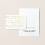 [ Thumbnail: Elegant, Basic "Thank You!" Card ]