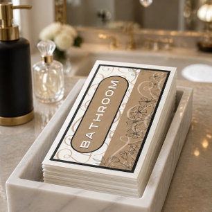Elegant Bathroom Paper Guest Towel