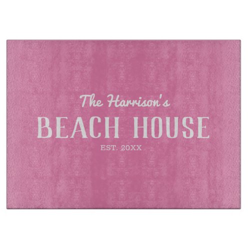 Elegant  Beach House  Cutting Board