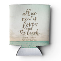 Elegant Beach Love & the Beach Wedding Favor