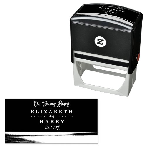 Elegant Beach Self_inking Stamp