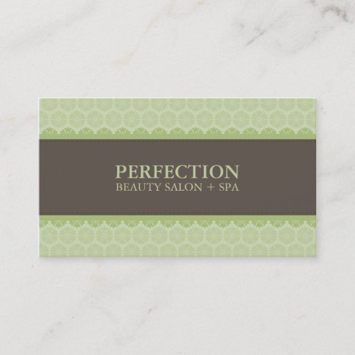 Customizable ELEGANT BEAUTY BUSINESS CARD :: perfection 6BL
