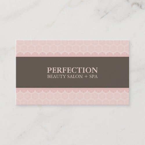 ELEGANT BEAUTY BUSINESS CARD :: perfection 8BL