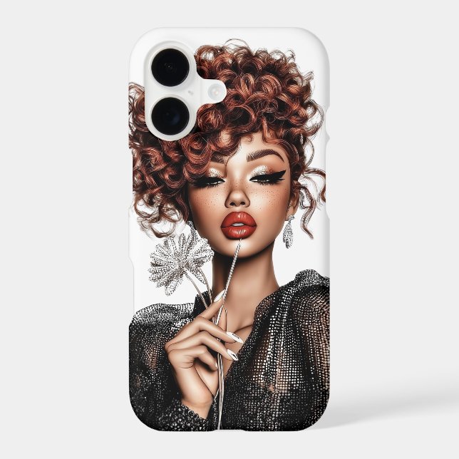 Elegant Beauty iPhone Case (Back)