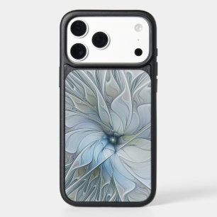 Elegant Beauty Modern Abstract Fractal Art Flower iPhone 17 Pro Max Case