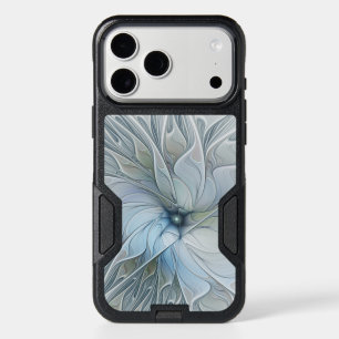 Elegant Beauty Modern Abstract Fractal Art Flower iPhone 17 Pro Max Case