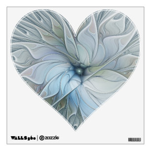 Elegant Beauty Modern Abstract Fractal Art Flower Wall Decal