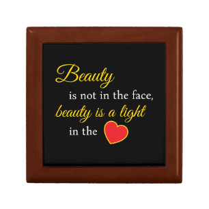 Elegant Beauty Quote Gift Box – Perfect for Her