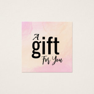 Elegant Beauty Salon Gift Certificate Card –Simple