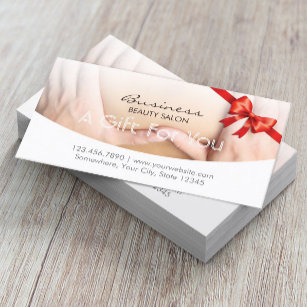 Elegant Beauty Therapy Salon Gift Certificate