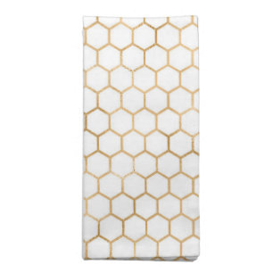 elegant bee honeycomb Wedding party Cloth Napkin