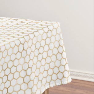 elegant bee honeycomb Wedding party  Tablecloth