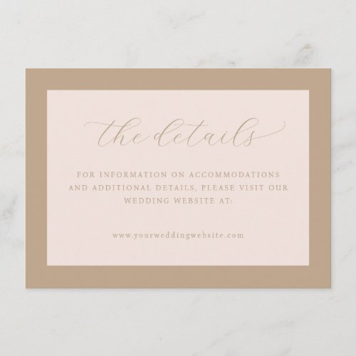 Elegant Beige Calligraphy