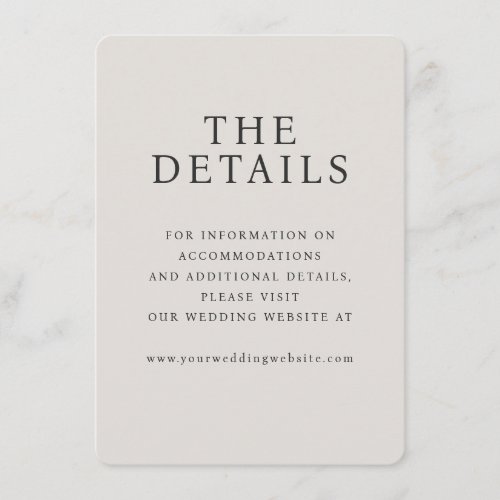 Elegant Beige Calligraphy Text Layout