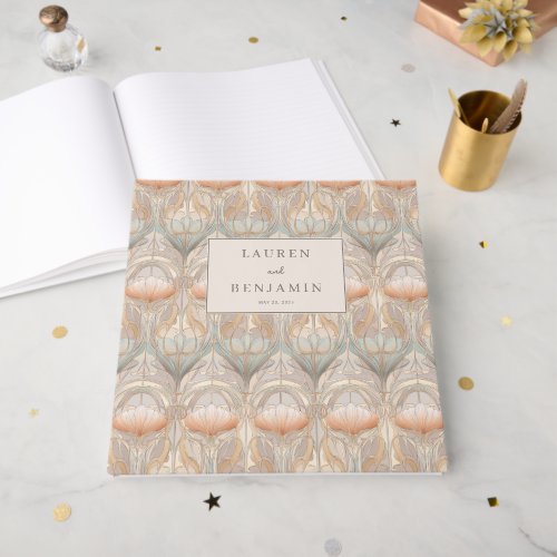 Elegant Beige Floral Pattern