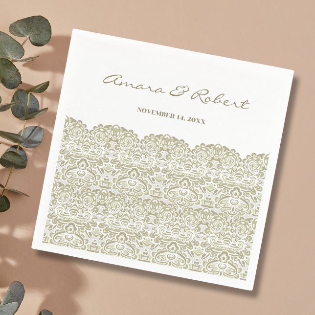 Elegant Beige lace Napkins (Creator Uploaded)