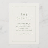 Elegant Beige Minimalist Details