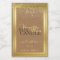 Elegant Beige Product Packaging Labels Gold Frame