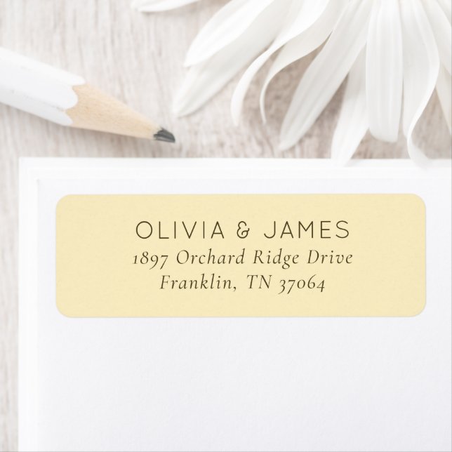 Elegant Beige Typographic Label (Insitu)