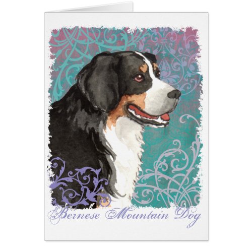 Elegant Berner Card