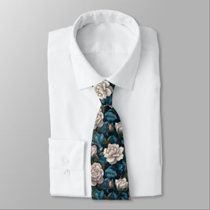 Elegant Best Gifts For Men Gardenias Neck Tie