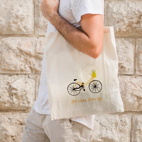 Elegant Bike Bicycle Tote Bags