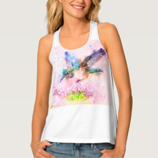 Elegant Bird Design Women's Top